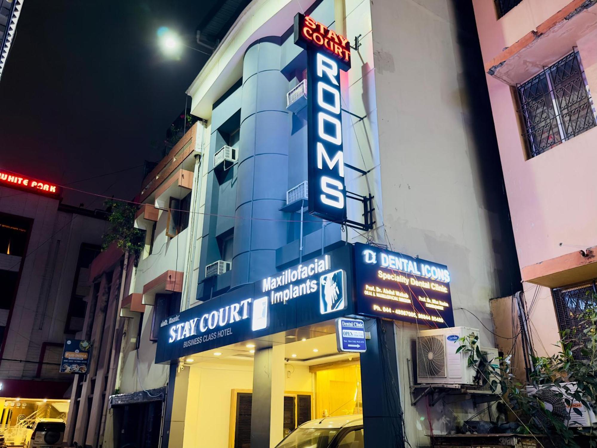 Stay Court - Business Class Hotel - Near Central Railway Station Chennai Eksteriør billede